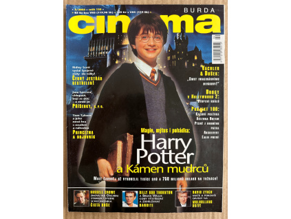 Časopis CINEMA - 02/2002 - Harry Potter a kámen mudrců