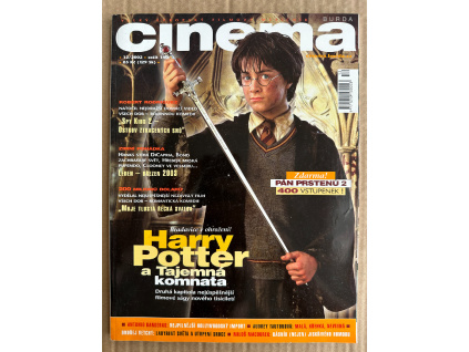Časopis CINEMA - 12/2002 - Harry Potter a Tajemná komnata