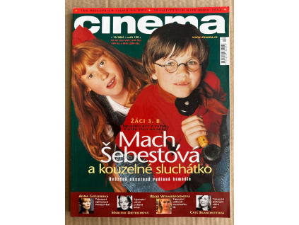 Časopis CINEMA - 12/2001 - Mach a Šebestová a kouzelné sluchátko