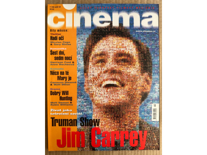 Časopis CINEMA - 11/1998 - Truman Show Jim Carrey