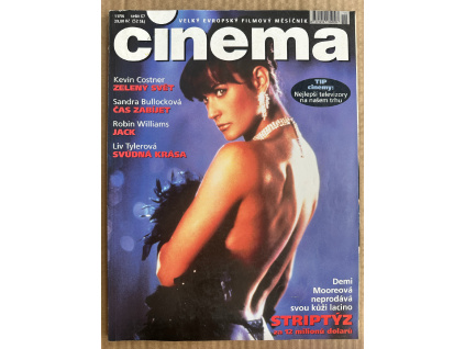 Časopis CINEMA - 11/1996 - Striptýz Demi Moore