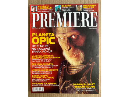 Časopis PREMIERE - 10/2001 - Planeta opic