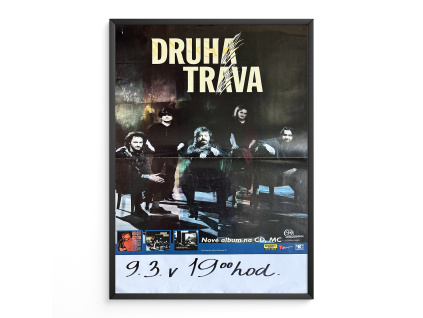 Druhá tráva - Hudební plakát - (A2)