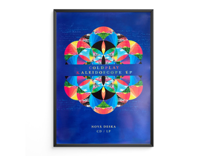 Coldplay - Kaleidoscope EP - Plakát A2