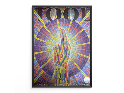 Tool - Praha O2 Arena 2022 - Maynard James Keenan - Alex Grey - Originální koncertní plakát (A2)