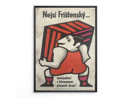 16775 nejsi fristensky plakat propaganda osveta a2