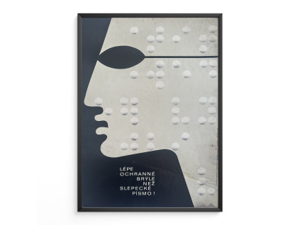 16784 lepe ochranne bryle nez slepecke pismo plakat propaganda osveta a2