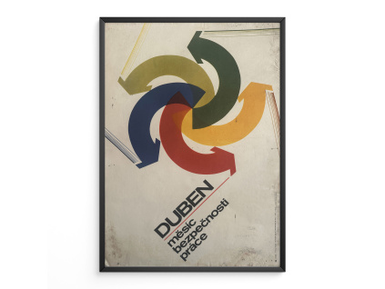 16787 duben mesic bezpecnosti prace 2 plakat propaganda osveta a2