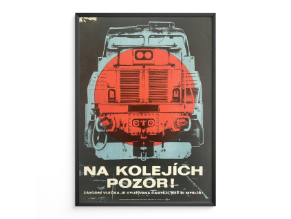 16811 na kolejich pozor plakat propaganda osveta a2