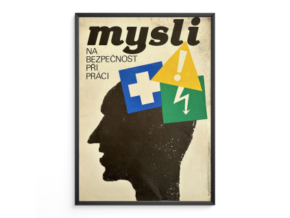 16847 mysli na bezpecnost pri praci plakat propaganda osveta a2