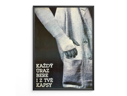16850 kazdy uraz bere i z tve kapsy plakat propaganda osveta a2