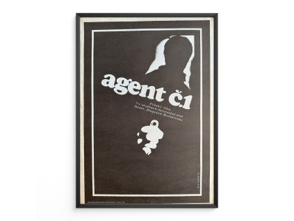 Agent č. 1 - Filmový plakát (A3)