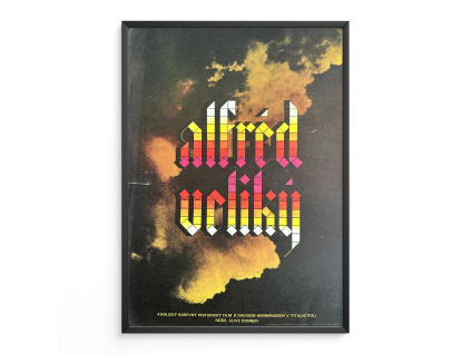 Alfréd veliký - Filmový plakát (A3)