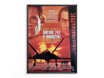 Boeing 747 v ohrožení - Filmový plakát (A3)