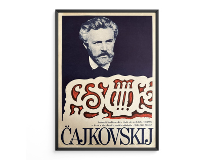 Čajkovskij - Filmový plakát (A3)