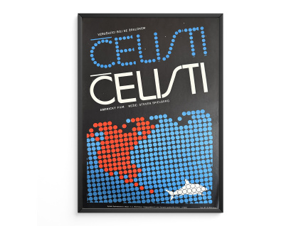 Čelisti - Filmový plakát (A3)