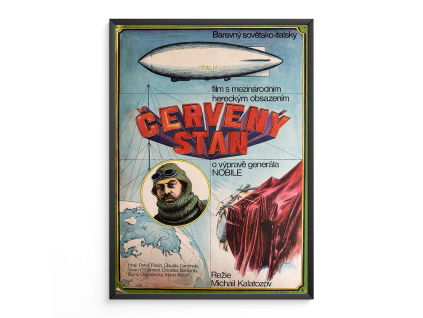 Červený stan - Filmový plakát (A3)