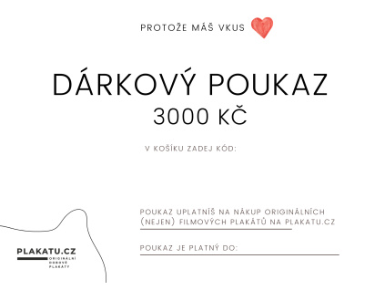 17156 1 darkovy poukaz 3000 kc pro lidi s dobrym vkusem