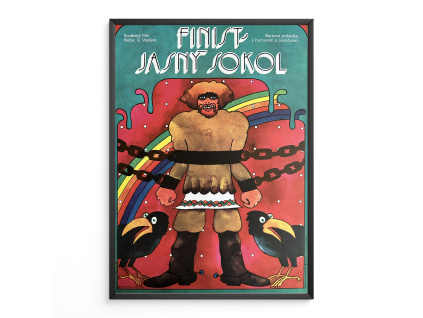 Finist, jasný sokol - Filmový plakát (A3)