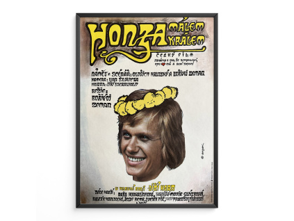 Honza málem králem - Filmový plakát (A3)