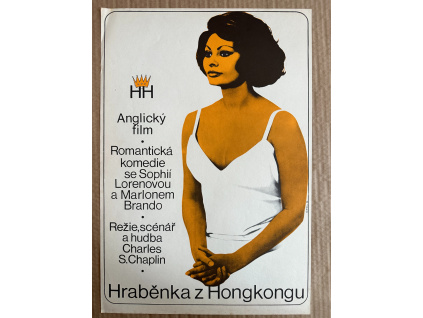 Hraběnka z Hongkongu - Filmový plakát (A3)