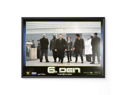 6. den - Verze 1 -Filmový plakát / Fotoska / Slepka (cca A4)