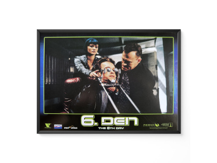 6. den - Verze 2 -Filmový plakát / Fotoska / Slepka (cca A4)