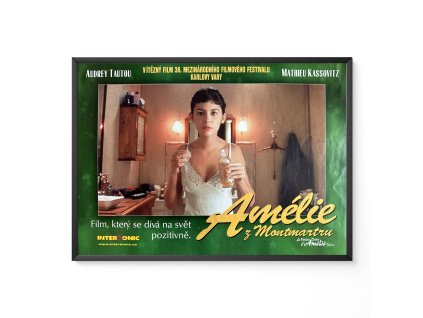 Amélie z Montmartru - Verze 4 - Filmový plakát / Fotoska / Slepka (cca A4)