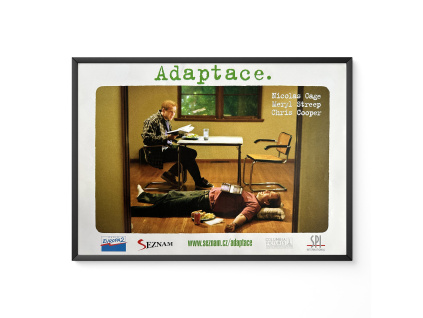 Adaptace - Verze 1 - Filmový plakát / Fotoska / Slepka (cca A4)