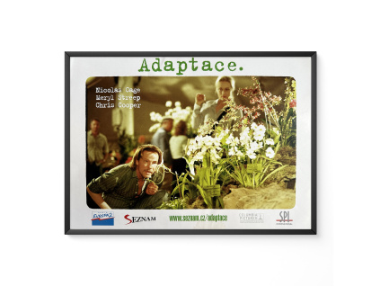 Adaptace - Verze 2 - Filmový plakát / Fotoska / Slepka (cca A4)