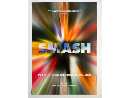 Pet Shop Boys - Smash - Hudební plakát A2