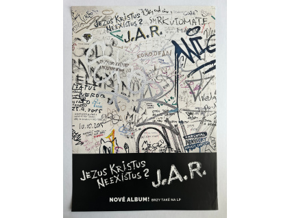 17627 1 j a r jesus kristus neexistus hudebni plakat a2