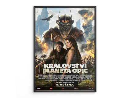 Království Planeta opic - Filmový plakát (A3)