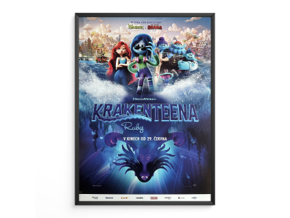 Krakenteena Ruby - Filmový plakát (A3)