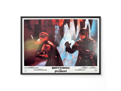 Batman a Robin - Verze 1 - Filmový plakát / Fotoska / Slepka (cca A4)