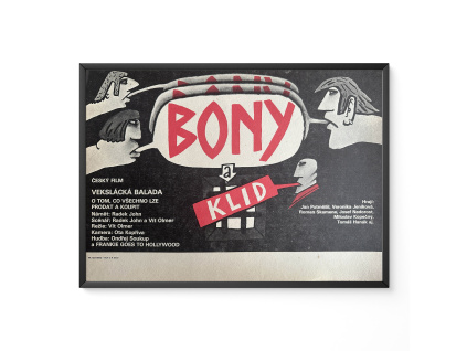 Bony a klid - Filmový plakát / Fotoska / Slepka (cca A4)