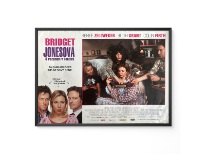 Bridget Jonesová - S rozumem v koncích - Verze 1 - Filmový plakát / Fotoska / Slepka (cca A4)