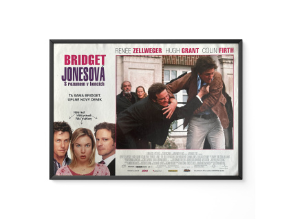 Bridget Jonesová - S rozumem v koncích - Verze 2 - Filmový plakát / Fotoska / Slepka (cca A4)