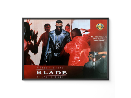 Blade - Verze 1 - Filmový plakát / Fotoska / Slepka (cca A4)