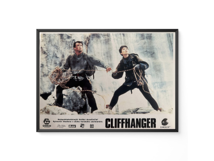 Cliffhanger - Verze 1 - Filmový plakát / Fotoska / Slepka (cca A4)