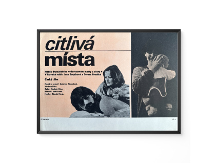 Citlivná místa - Filmový plakát / Fotoska / Slepka (cca A4)