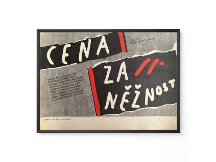 Cena za něžnost - Filmový plakát / Fotoska / Slepka (cca A4)
