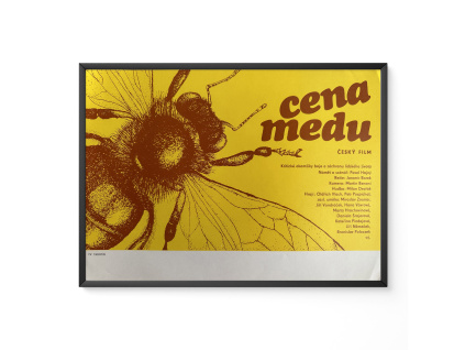 Cena medu - Filmový plakát / Fotoska / Slepka (cca A4)