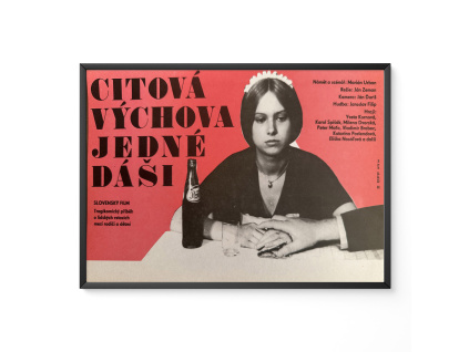 Citová výchova jedné Dáši - Filmový plakát / Fotoska / Slepka (cca A4)
