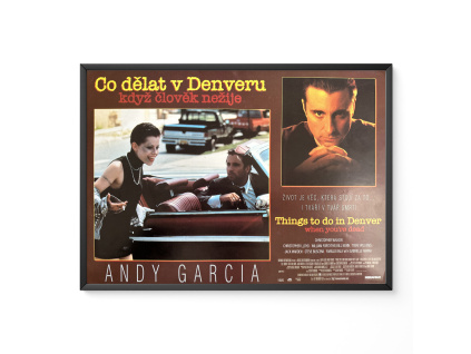 Co dělat v Denveru, když člověk nežije - Verze 2 - Filmový plakát / Fotoska / Slepka (cca A4)