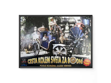 Cesta kolem světa za 80 dní - Verze 1 - Filmový plakát / Fotoska / Slepka (cca A4)