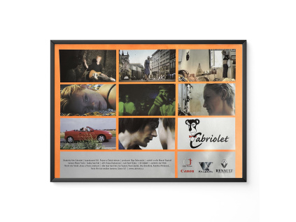 Cabriolet - Verze 1 - Filmový plakát / Fotoska / Slepka (cca A4)