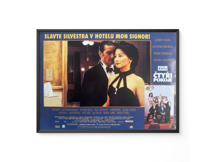 Čtyři pokoje - Verze 3 - Filmový plakát / Fotoska / Slepka (cca A4)