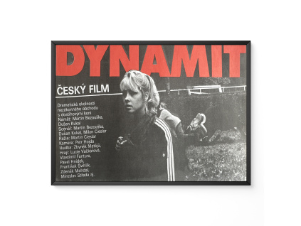 Dynamit - Filmový plakát / Fotoska / Slepka (cca A4)