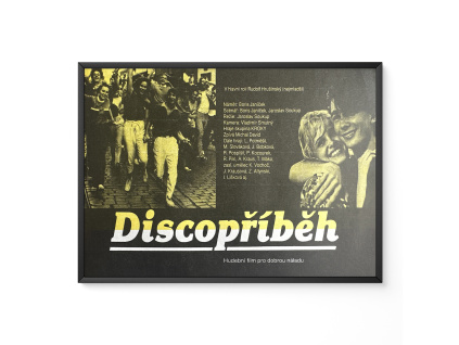Diskopříběh - Filmový plakát / Fotoska / Slepka (cca A4)